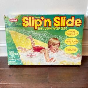 NIB Vintage 1983 Wham-O Slip’n Slide 25’ Lawn Water Slide
